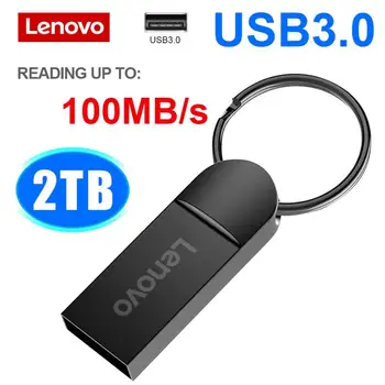 Lenovo USB 3.0 flash disk 2TB 1 TB kl ' úč 512 gb diskom 256 GB 128 GB usb3. 0 memory stick pero jednotku usb flash disk najlepší darček