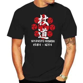 Nové Miyamoto Musashi Symbol Japonska Samuraj Legenda pánske Tričko Veľkosť S-3Xl 2022 Nové Písmeno Tlač Tvorivé Printed Tee Tričko