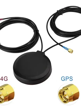 GPS GLONASS GSM 4G Kombinácii Auto GPS+GSM+Am/FM Kombinovaná Anténa s 3 M Kábel