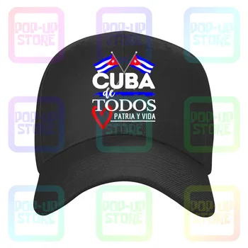 Kuba De Todos Patria Y Vida Čiapky Baseball Cap