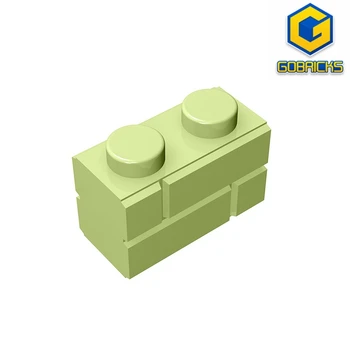 Gobricks GDS-631 Profil tehla 1x2 jeden gro. kompatibilné s lego 98283 detí DIY Vzdelávacie Stavebné Bloky Technické