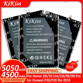 KiKiss Batériu Pre Huawei P20/P20 lite P20lite 2019/Pre Česť 20i/10 Lite/10Lite/10i/9X/9X Pro/Nova5i/Vychutnať 10 Plus/Enjoy10 Plus