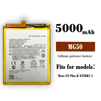 Nová Batéria 5000mAh MG50 Kvalitné Batérie Pre Motorola Moto G9 PLUS G9+ MG50 Mobilného Telefónu, Batérie, Kvalitné Batérie