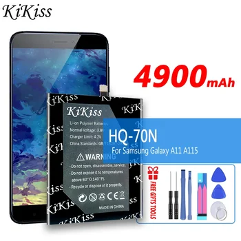 KiKiss HQ-70N HQ70N Náhradné Batérie Pre Samsung Galaxy A11 A115 SM-A115 Mobilného telefónu, Batérie + Nástroje