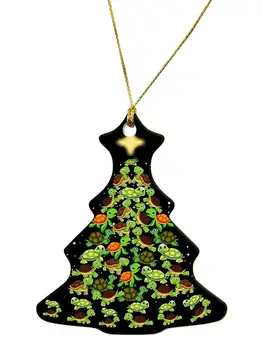 Veselé Vianoce Psa Zavesiť Ornament Drevené Ozdoby Na Vianočné Stromčeky S Visieť Lano Slávnostné Vianočné Prívesok