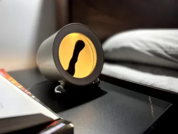 Douk Audio Magnetické Kvapaliny Rytmus Svetla MIC Pick-up Ferrofluid Svetlo Ploche Barel, Tvarované Reproduktor Domova Darček