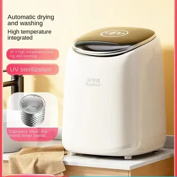plne automatická práčka mini pranie a sušenie integrované bielizeň čistiaci stroj malé ponožka umývanie nástroj 미니세탁기