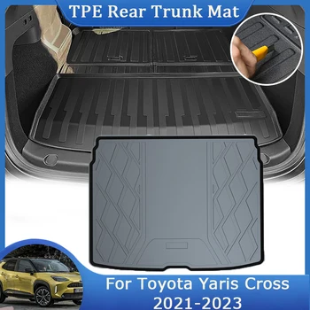 Pre Toyota Yaris Kríž XP210 MXPJ10 2021 2022 2023 TPE Zadný Kufor Mat Boot Zásobník Koberec Pad Nepremokavé Ochranné Anti-scratch