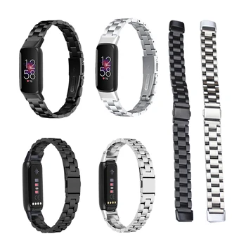 Hodinky Remienok Smart Príslušenstvo Smartwatch Pevnej Ocele Multicolor Pre Fitbit Luxe Nahradenie Náramok Hodiniek Band