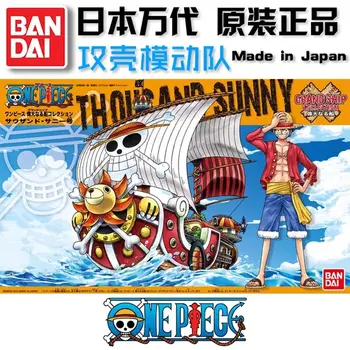 Anime Jeden Kus Morských Pirátskej Lodi Tisíc Slnečný Figúrky Manga Socha Pvc Akcie Obrázok Zber Zostavený Model Lode, Hračky