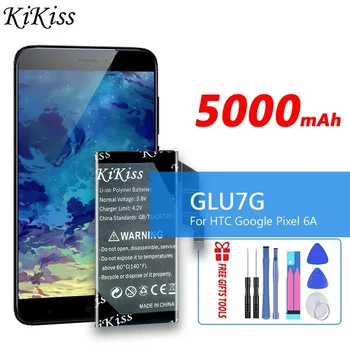 KiKiss Batérie GLU7G 5000mAh Pre HTC Google Pixel 6A 6 Náhradná Bateria