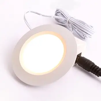 Ultra-tenké Okrúhle Biele Zapustené LED Downlight Svetlo-vysielací Tienidlo Nízku spotrebu Energie, Stropné Bodové Svetlo Vnútorné Osvetlenie