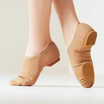 jazz tanečné topánky ženy Pošmyknúť na Stretch tkaniny ženy školenia topánky sála tanečné topánky detí, žien a mužov Balet topánky