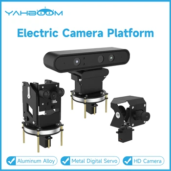 Yahboom Fotoaparát Platformu s HD Kamera RGB Svetlo 2DOF PTZ Tilt 9G SG90 Servo, Inteligentné Auto AstraPro Hĺbka Fotoaparát Kovový Držiak