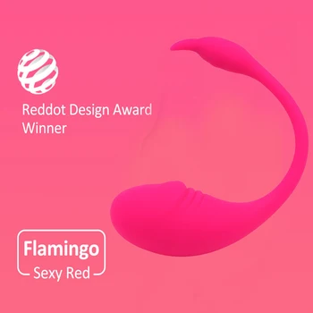 LICKLIP Magické Ovládanie Smart APP Bluetooth Vibrátor sexuálnu Hračku, Žena, Diaľkové Ovládanie sexuálnu Hračku, Flamingo Klitorisu a G-spot Pošvy Masér