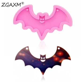 LM1096 Halloween Big Bat Prívesok Živice Silikónové Formy Módne Šperky Príslušenstvo Výrobu Nástrojov, Čokoládový Koláč Pečieme Formy