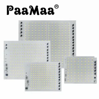PaaMaa LED Lampa Čip SMD2835 Svetlo Korálky AC 220V 10W 20W 30W 50W 100W 150W 200W DIY Pre Vonkajšie Floodlight Studená Biela Teplá Biela