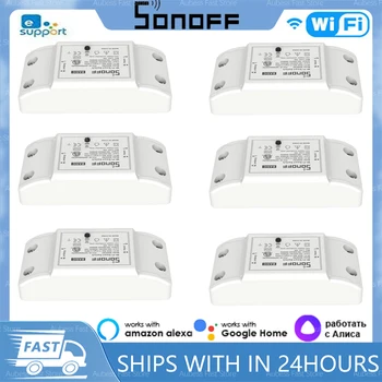 SONOFF BasicR2 Wifi Istič Prepínač Smat Bezdrôtový Diaľkový ovládač DIY Wifi Spínač svetiel Smart Home Pracuje S Alexa