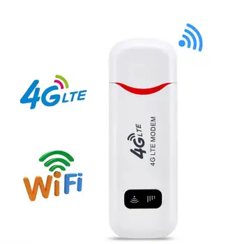 Bezdrôtové LTE, WiFi Router 4G SIM Karty Prenosné 150Mbps USB Modem Vrecku Hotspot Dongle Širokopásmové Mobilné pripojenie na Domácej WiFi Pokrytie