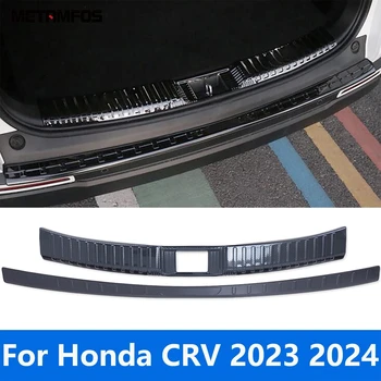 Pre Honda CR-V CRV 2023 2024 Zadný Kufor, Dvere, Parapetné Dosky zadných dverí Nárazníka Nohy Doska Sucff Stráže Nálepky Príslušenstvo Auto Styling
