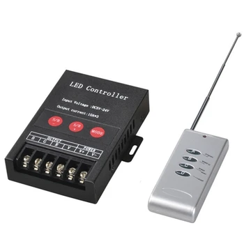5X 30A LED Controller IR Diaľkové Veľkým Výkonom 360W BT ovládač Pre RGB Pásy Svetla, DC5-24V